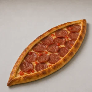 Pide Salami oder Schinken