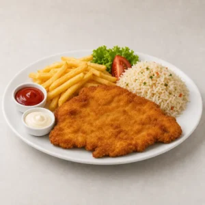 Schnitzel Teller