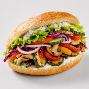 Vegetarisches Sandwich