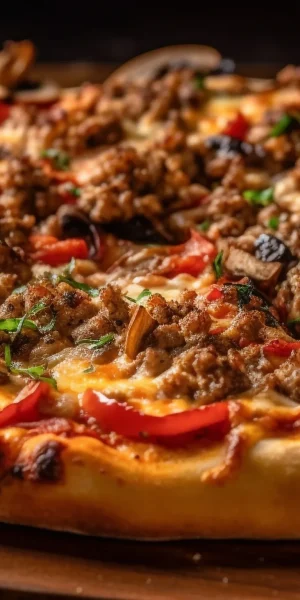 freshly-baked-pizza-with-melted-mozzarella-cheese-generated-by-ai